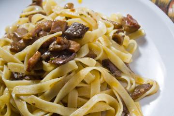 Tagliatelle ai funghi porcini
