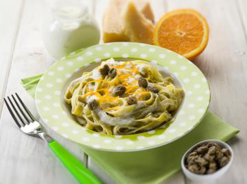 Tagliatelle all'arancia