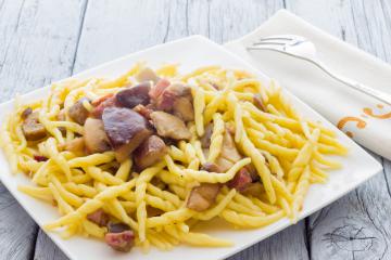 Trofie ai funghi
