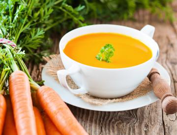 Zuppa di carote