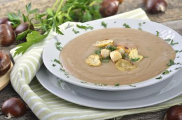 Zuppa di castagne