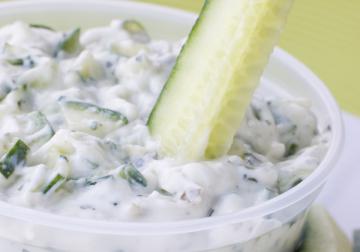 Zuppa fredda di cetrioli