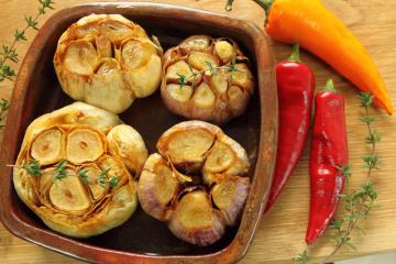 Aglio al forno