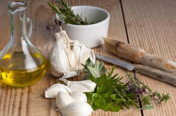 Aglio sott'olio
