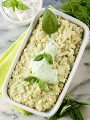 Crema di basilico