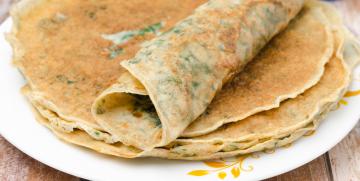 Crêpes agli spinaci