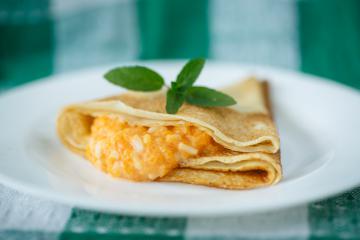 Crêpes alla zucca