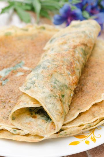Crepès alle verdure