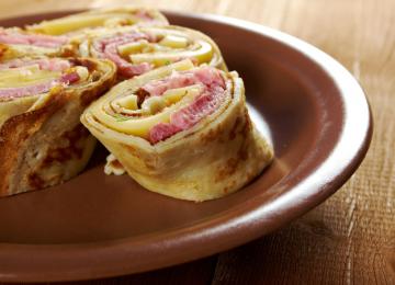 Crespelle al prosciutto