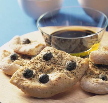 Focaccia alle olive