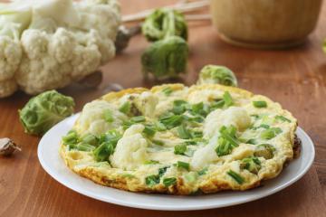 Frittata di cavolfiore