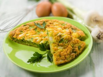 Frittata di porri