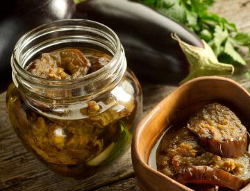 Melanzane grigliate sott’olio