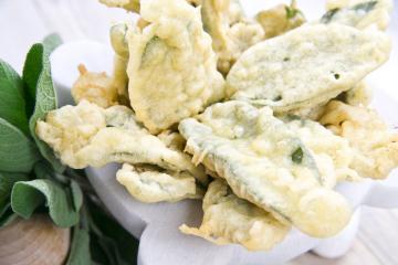 Pastella per salvia fritta