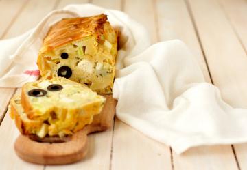 Plumcake vegetariano