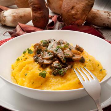 Polenta e funghi