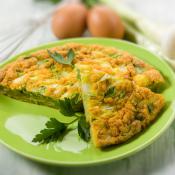 Frittata di porri