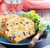 Plumcake salato con formaggio e olive
