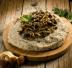 Polenta integrale ai funghi