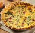Quiche con spinaci e bacon