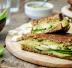 Toast vegetariano