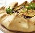 Torta salata al rosmarino con patate e champignon