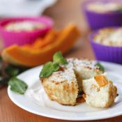 Muffin al formaggio e zucca