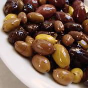 Olive schiacciate