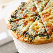 Pizza rustica con spinaci
