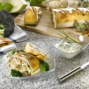 Strudel di broccoli e cavolfiore