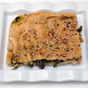 Torta salata con cicoria