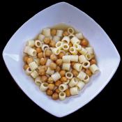 Zuppa pasta e ceci