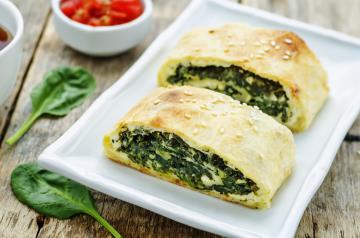Strudel di spinaci
