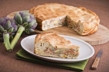 Torta pasqualina ai carciofi