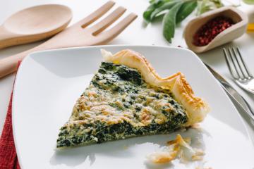 Torta rustica ricotta e spinaci