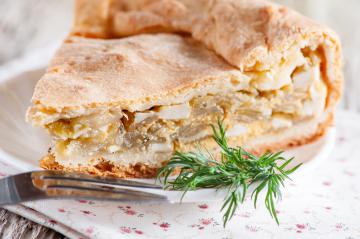 Torta salata di cavolfiore all’aneto