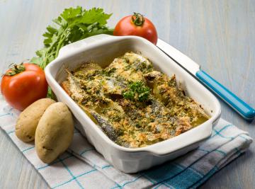 Tortino di alici e patate