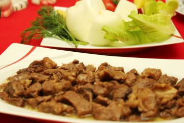 Agnello in fricassea