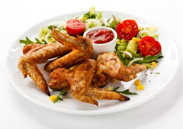 Ali di pollo al forno