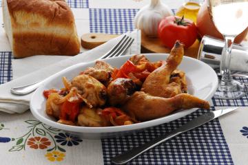 Ali di pollo alla cacciatora