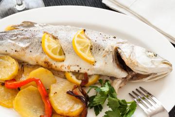 Branzino con patate