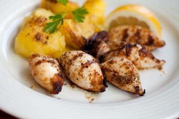 Calamari arrostiti