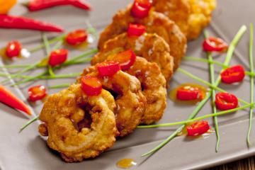Calamari fritti al peperoncino