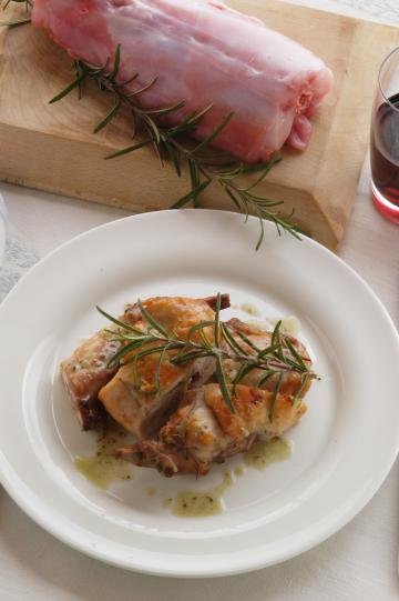 Coniglio al forno