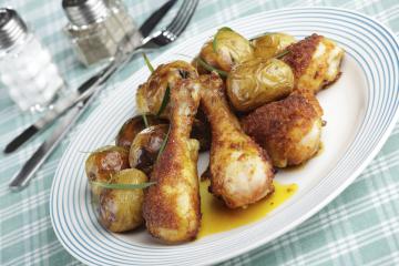 Cosce di pollo alla paprika