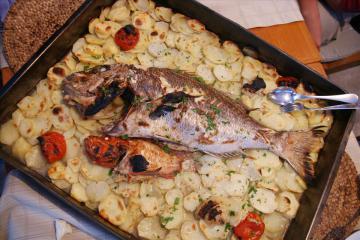 Dentice al forno
