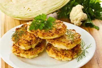 Frittelle di cavolfiore al forno
