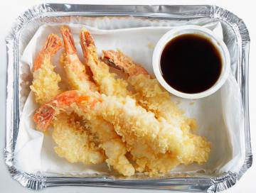 Gamberi in tempura