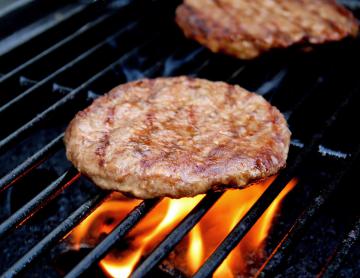 Hamburger alla griglia
