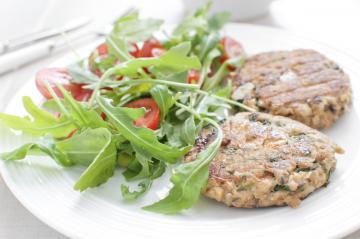 Hamburger di salmone